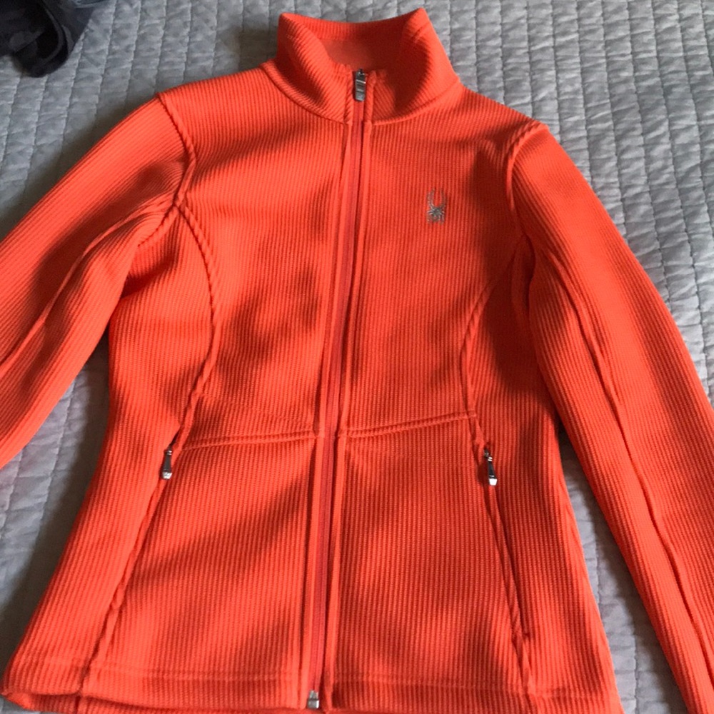 Orange Spyder jacket